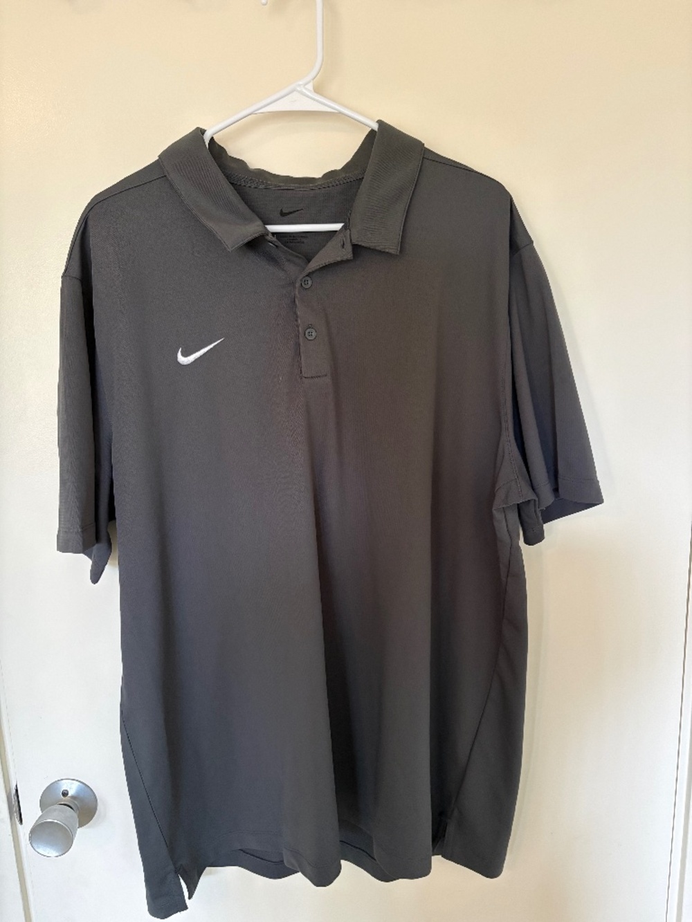 Men's Nike Football Sideline Polo - black